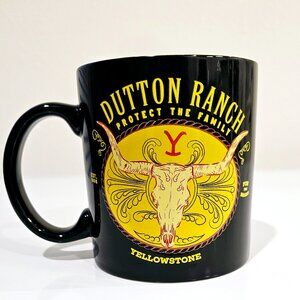 Yellowstone Dutton Ranch 20 oz Ceramic Mug – Protect the Family